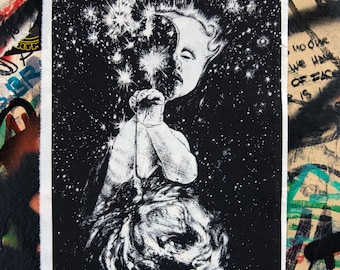 STARSEEKER Screenprint Back Patch