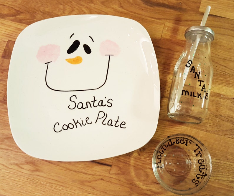 Cookies for Santa Kits,Christmas,Treats,Santa/'s Milk,Reindeer Treats,Cookie Cutters,Snowman,Night before Christmas,Cookie plate,