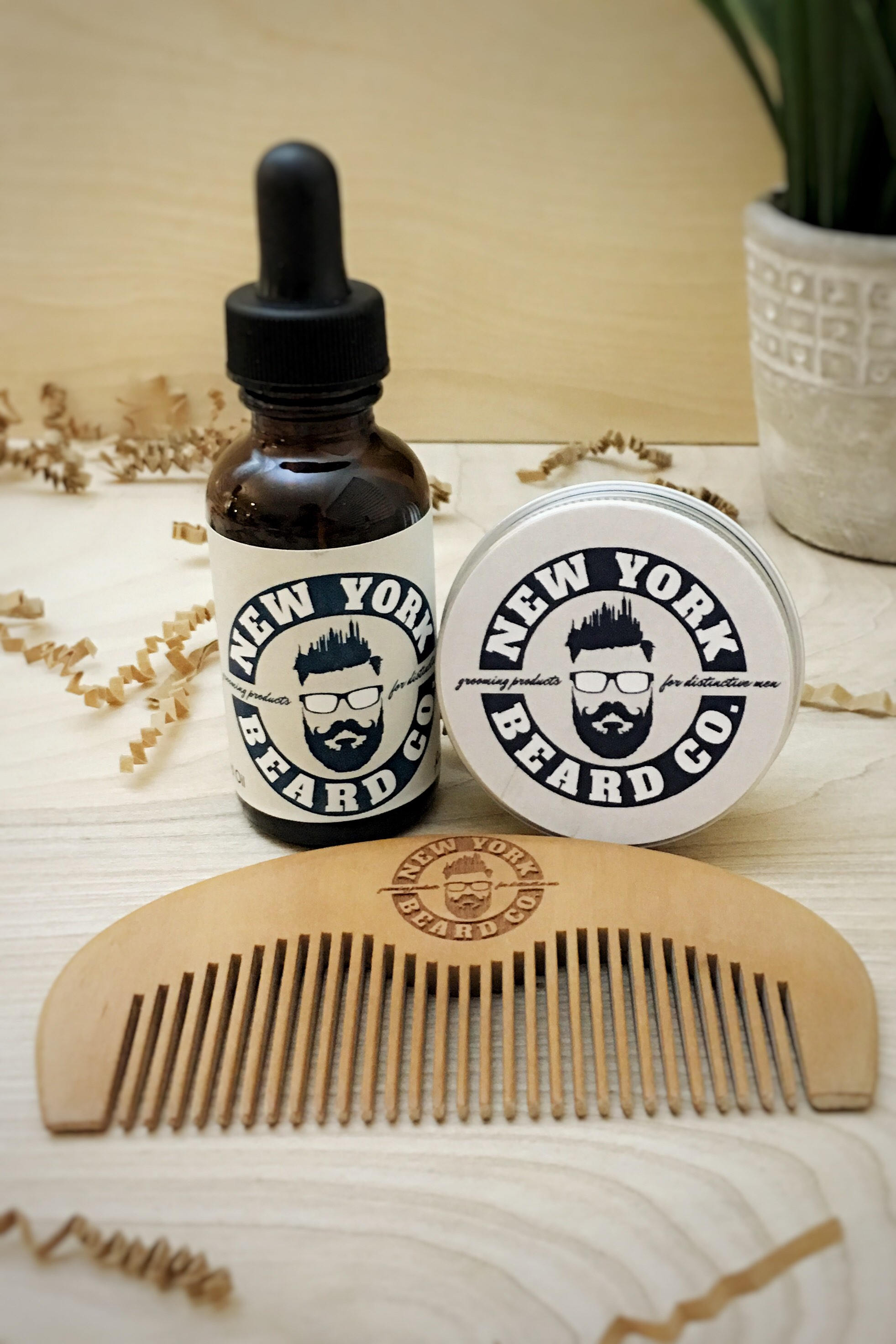 Beard Oil Gift Set beard Oil Beard Comb Beard Balm Etsy