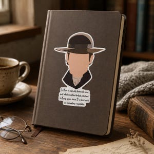 Autocollant - Citation humoristique de M. Collins | Cadeau pour les amoureux d'Orgueil et Préjugés
