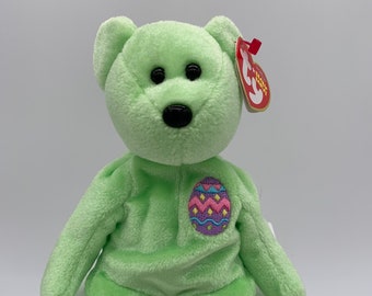 TY EGGS 2007 the BEAR BEANIE BABY MINT with MINT TAGS 
