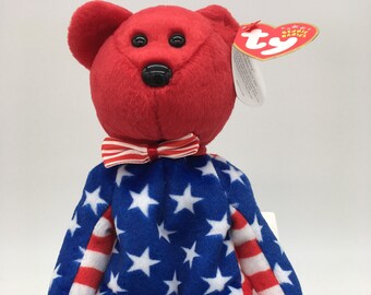 Liberty Beanie Bear Etsy