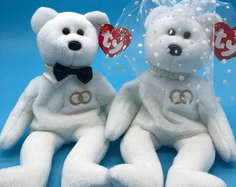 mr and mrs beanie baby value