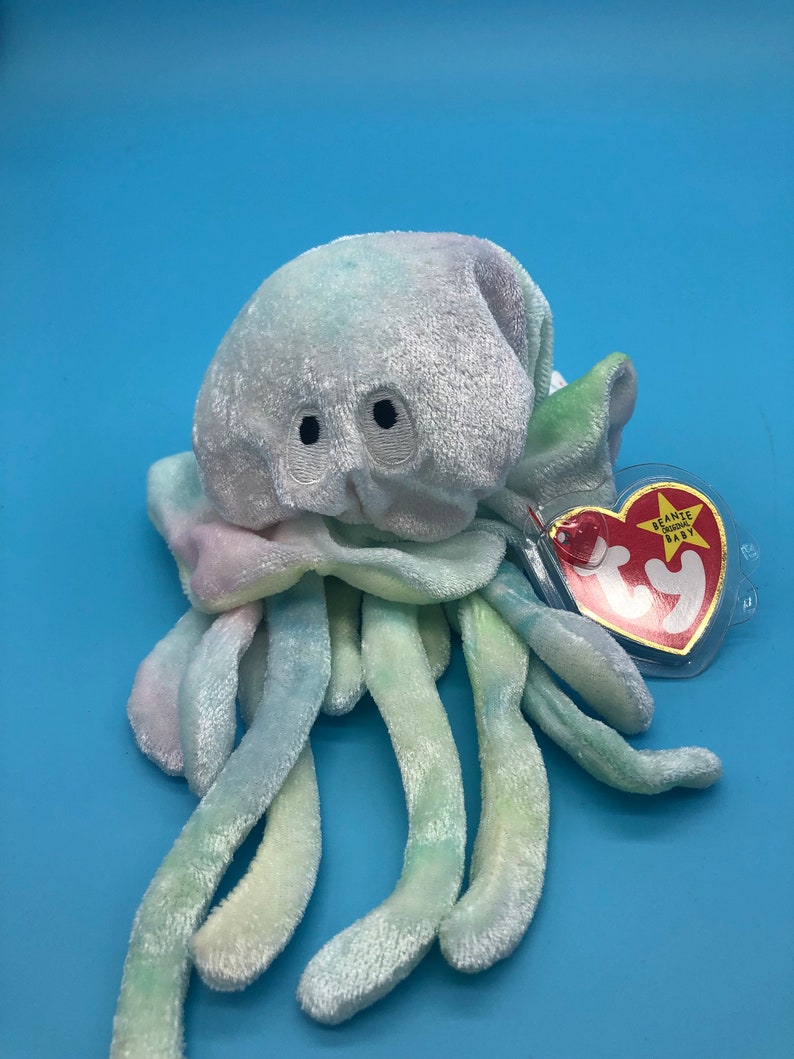 Goochy the Jellyfish Ty Beanie Babies Etsy