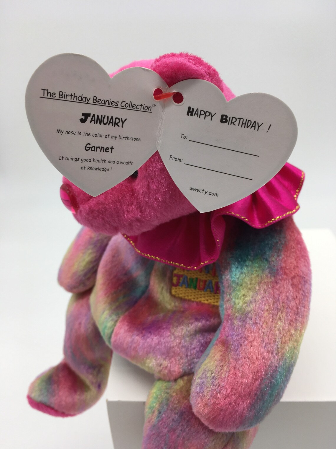 January the Birthday Bear series 1 Ty Beanie Babies Etsy