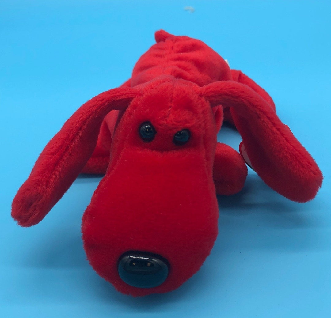Rover the Red Dog by Ty Beanie Babies, PVC Pellets Etsy