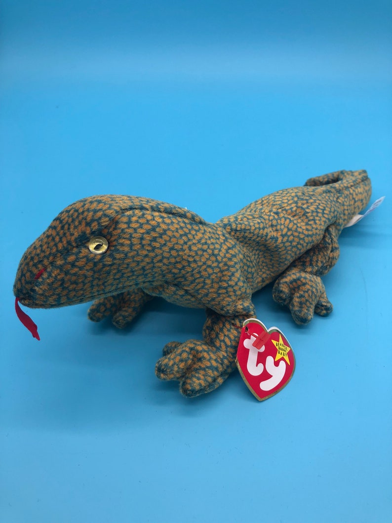 Scaly the Lizard Ty Beanie Babies Etsy