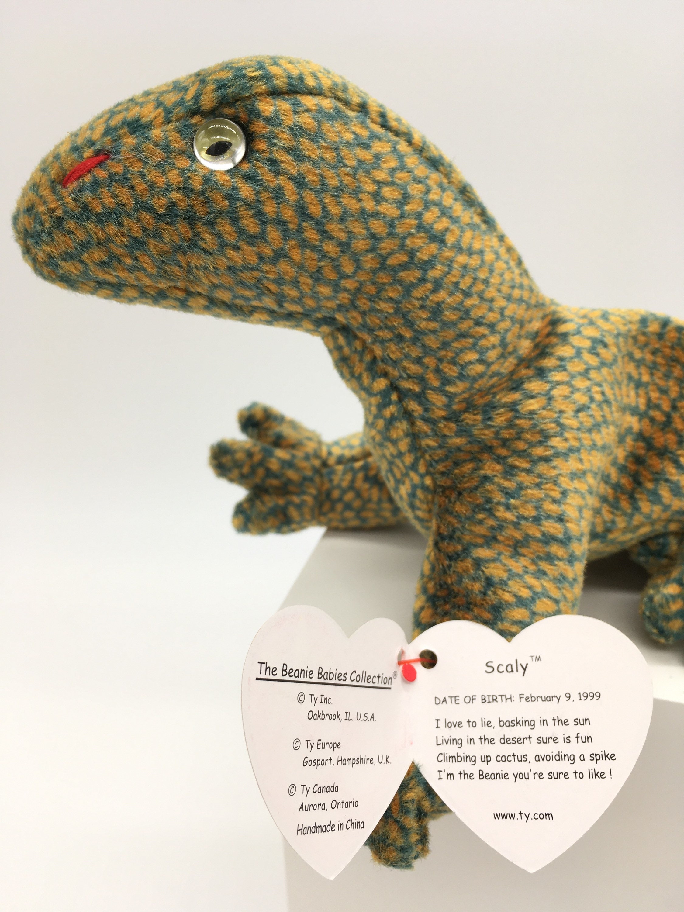 Scaly the Lizard Ty Beanie Babies Etsy