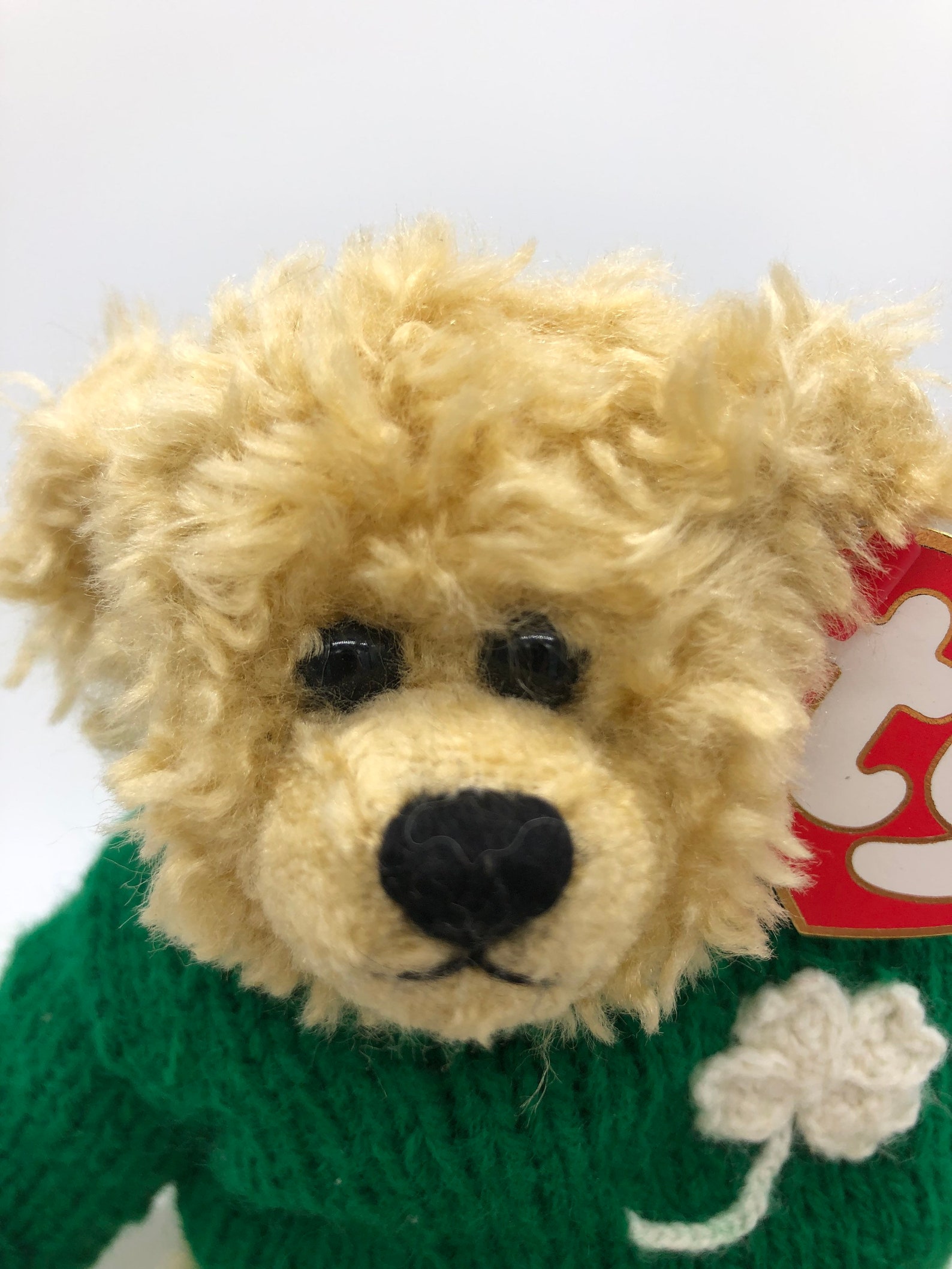 Blarney the Irish Bear Ty Beanie Babies Attic Treasures Etsy