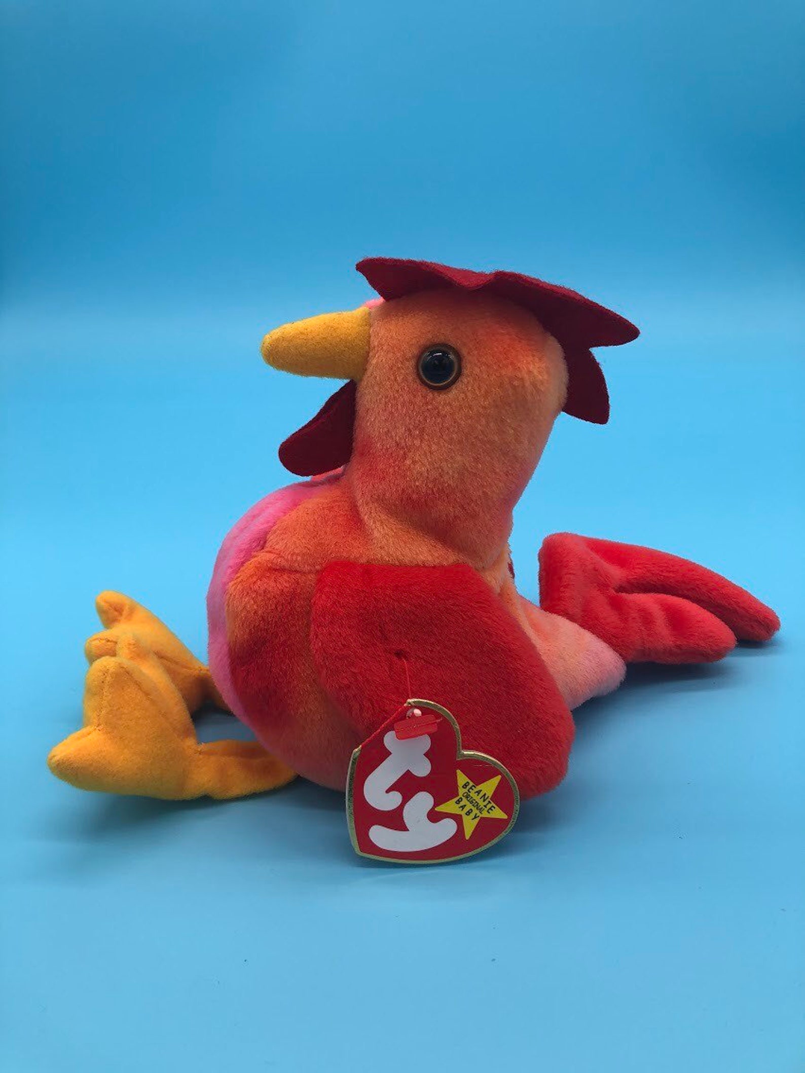 Doodle or Strut the Rooster Ty Beanie Baby Etsy