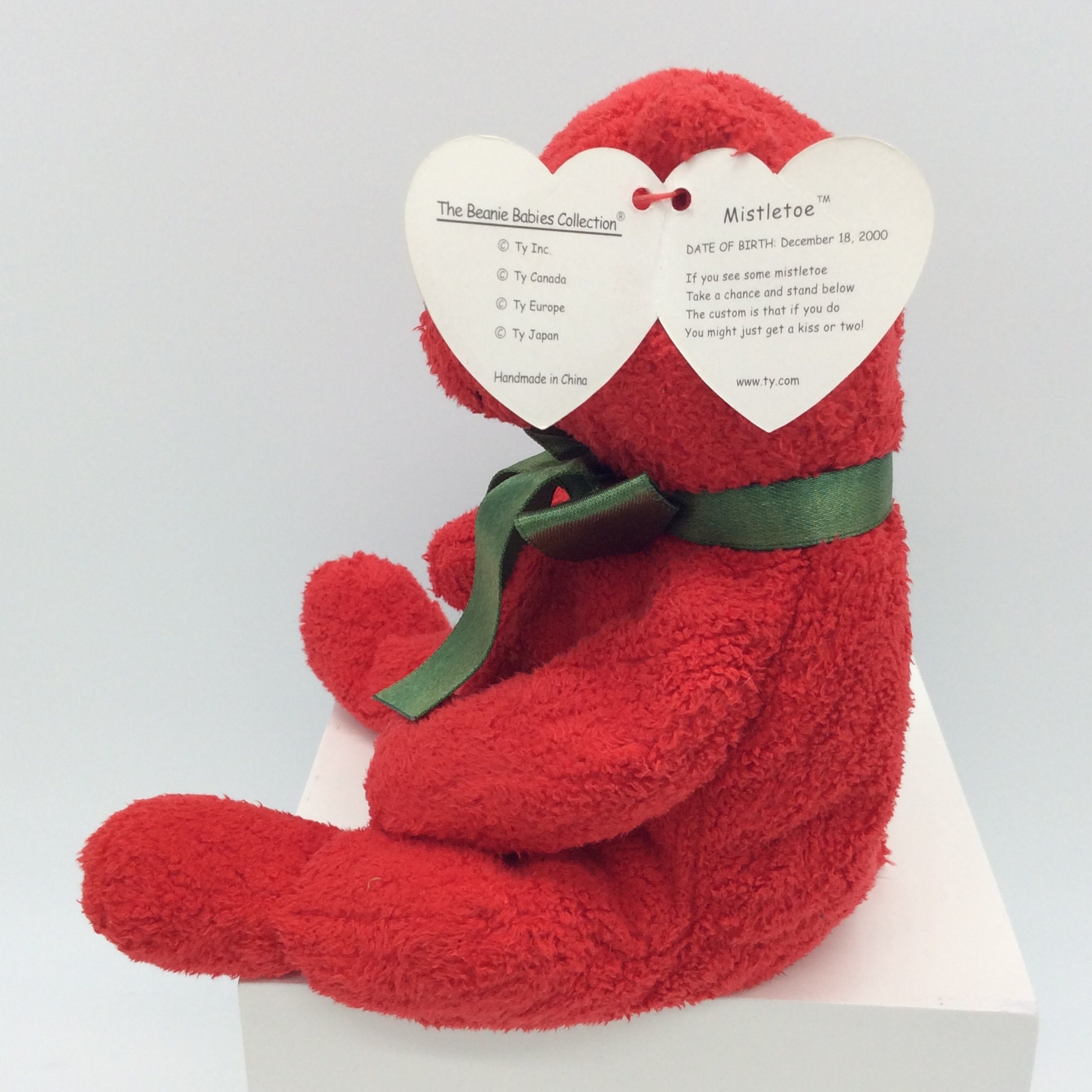 Ty Beanie Baby Mistletoe 2000 9th Generation Hang Tag for sale online 