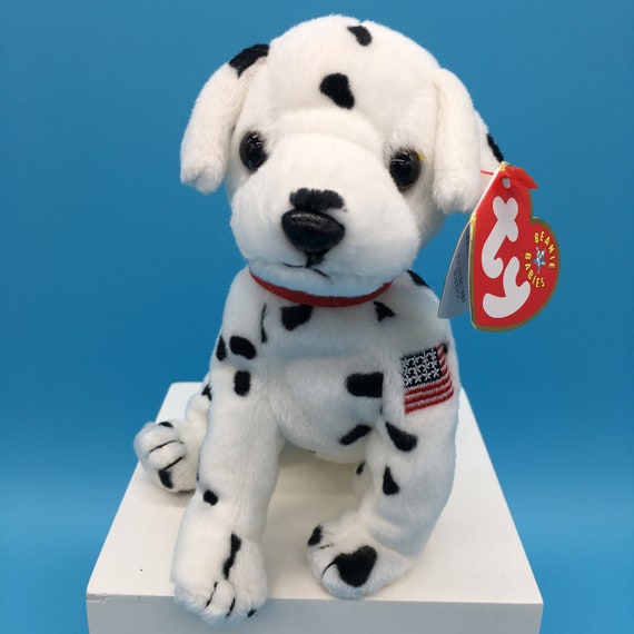 Rescue The Dalmation Fdny Version Ty Beanie Baby Etsy