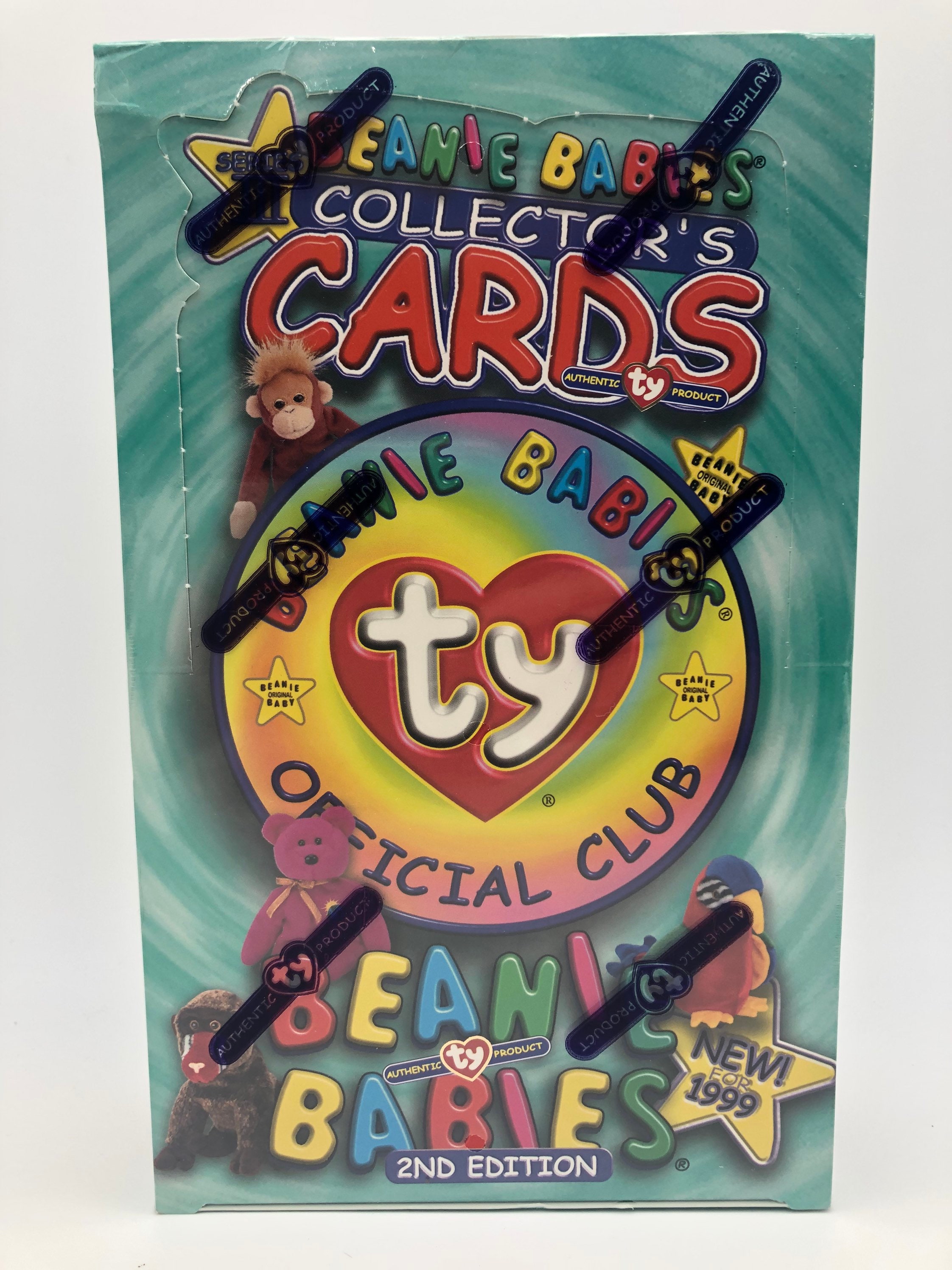 TY BEANIE BABIES 1st Edition Series 2 Collectors Cards Factory Sealed BOX 
