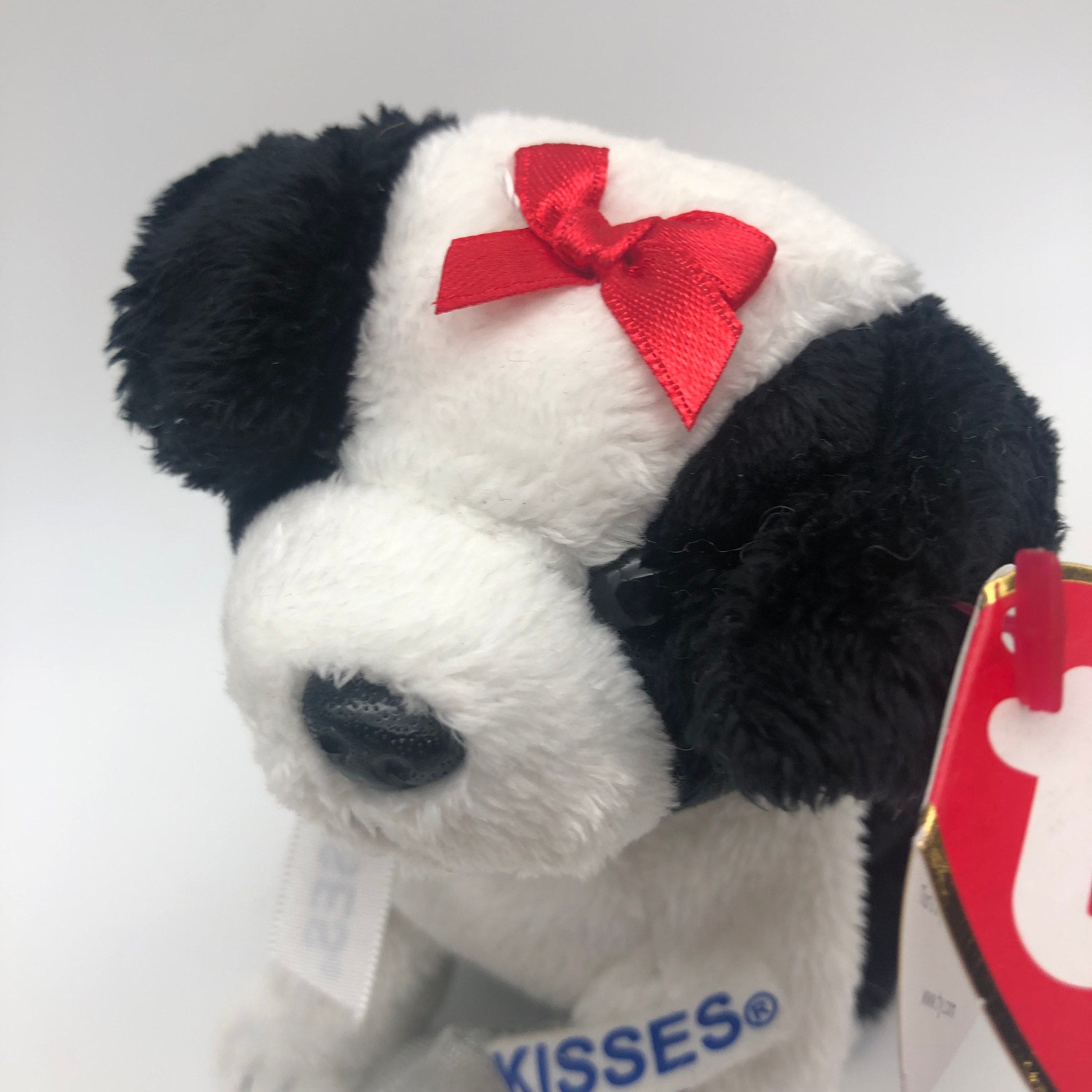 Ty Beanie Baby Cookies and Creme The Hershey's Kiss Dog 2007 Plush for sale online 