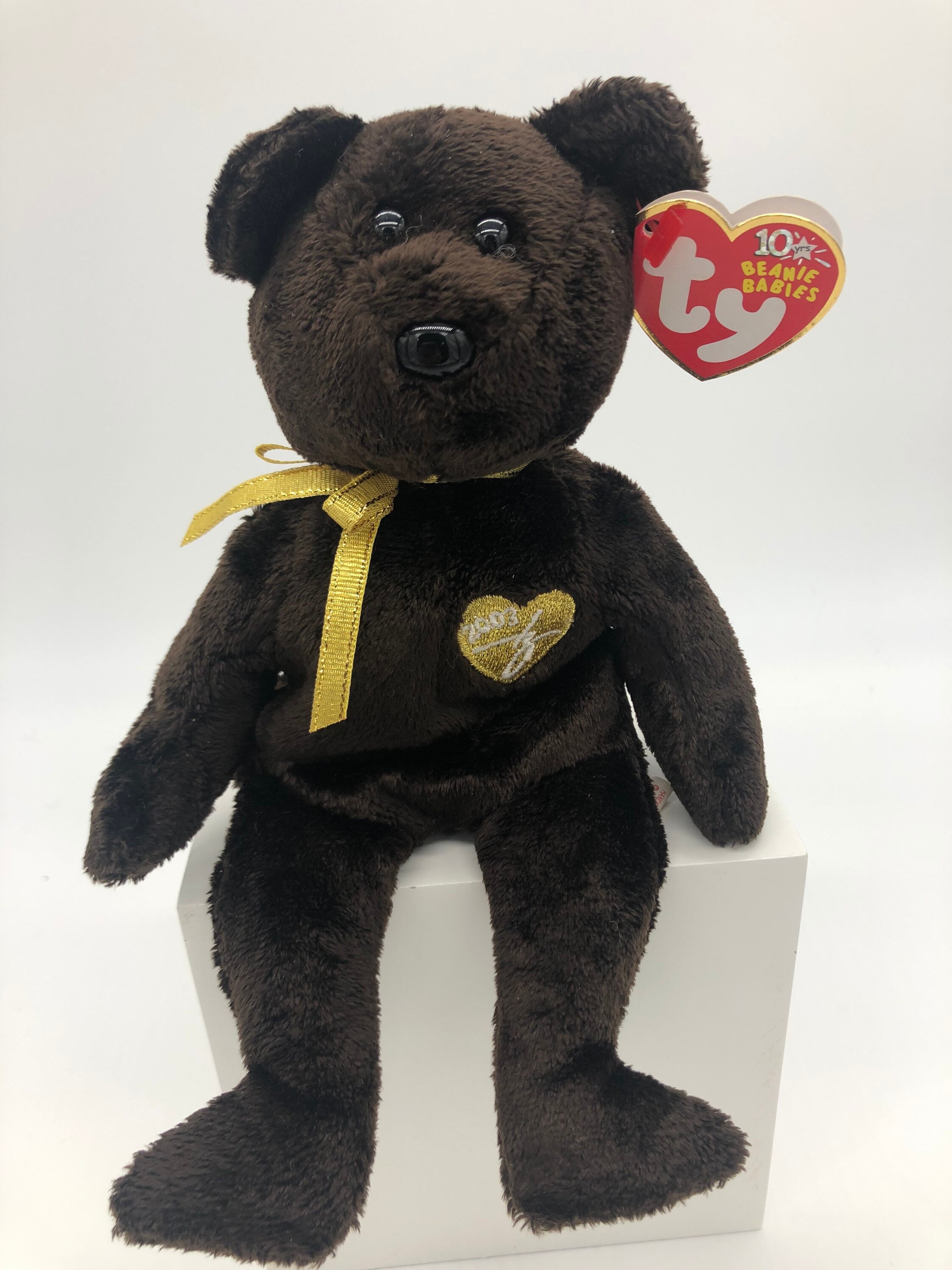 Ty Beanie Babies 2003 Signature Bear 11th Generation for sale online 