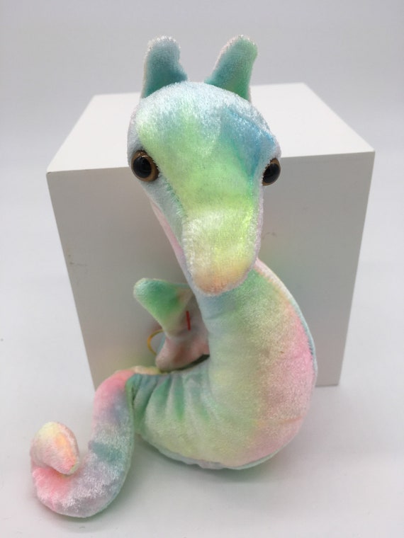 Neon the Sea Horse Ty Beanie Babies Etsy