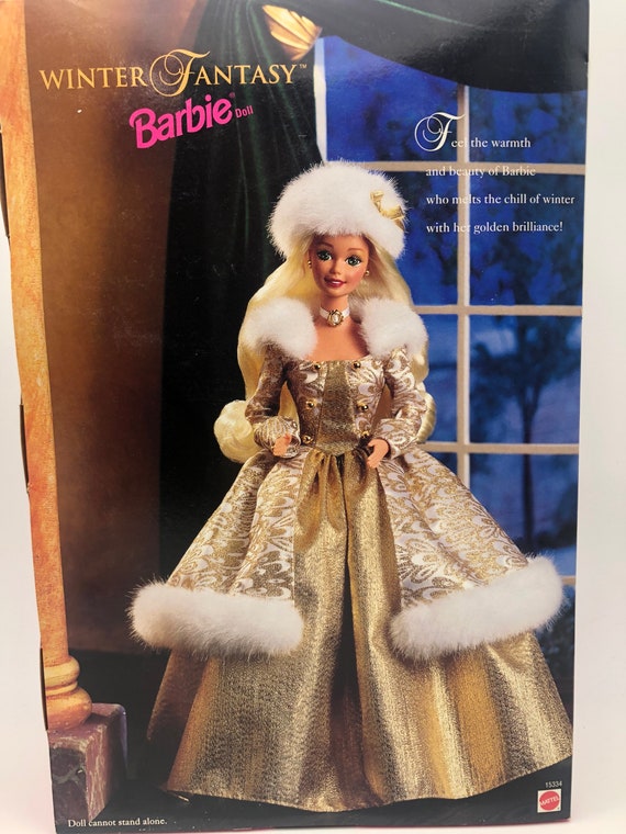 Doll Special Edition Winter Fantasy Barbie Fur - Israel