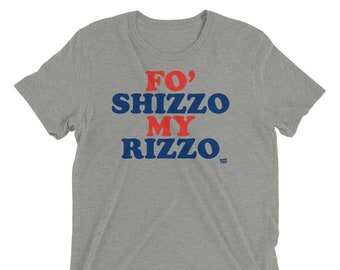 Fo Shizzo My Rizzo Anthony Rizzo Chicago Cubs Shirt Etsy