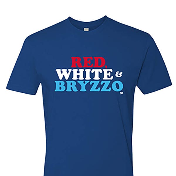 Red White and Bryzzo - Anthony Rizzo - Kris Bryant - Chicago Cubs Shirt