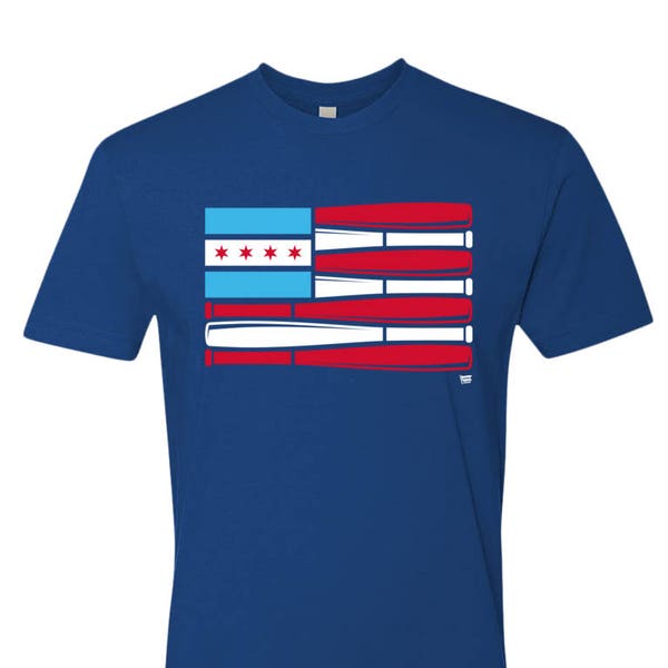 Baseball Flag - Chicago Cubs Shirt