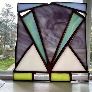 Art deco suncatcher