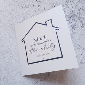 New home Card - personalised new home card - first home card - new house card - moving house card - new address card