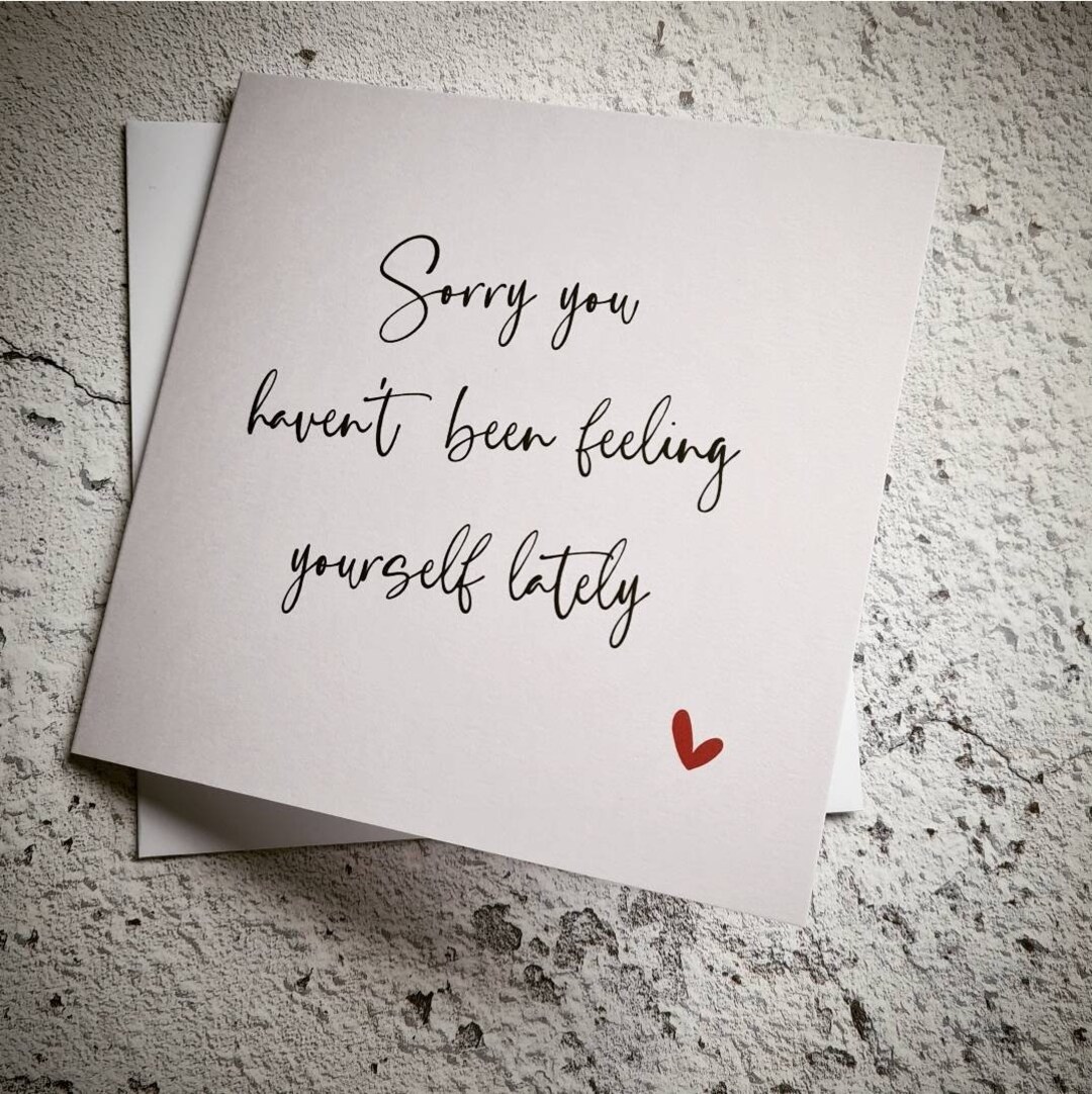 Get Well Soon Card - Thinking of You - Feel Better - Thinking About You ...