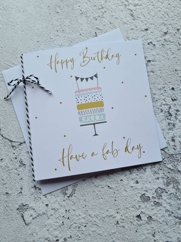 Friend Birthday Card Great Friend Birthday Card - Etsy UK