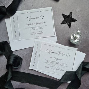 Gift voucher - personalised gift - Christmas gift - voucher - afternoon tea - dinner - present idea - concert - present