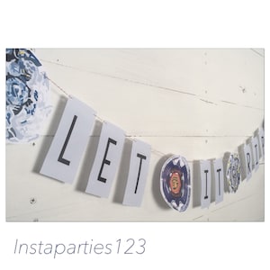 DIGITAL Beyblade Banner Instant Download PDF Files Birthday Party Let it Rip Bey Blade Spinner Celebration