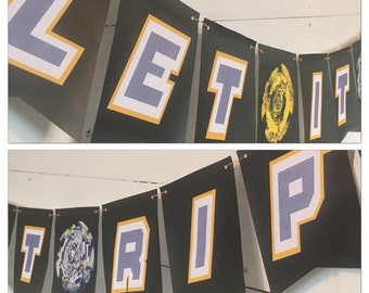 DIGITAL Let It Rip Beyblade Banner PRETO Download instantâneo de arquivos PDF Festa de aniversário