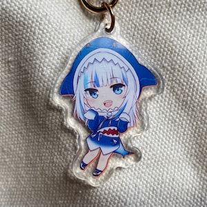2&quot; Gawr Gura (Hololive-En) Acrylic Charm