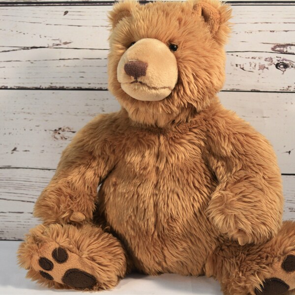 Gund Teddy Bear, Grizzly Bear, Stuffed Bear, Vintage, Stuffed Toys, Bedtime Bear,