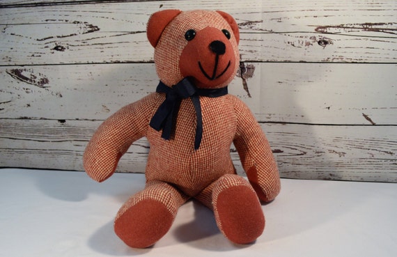 vintage pink teddy bear