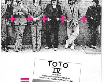 TOTO - ISOLATION ALBUM サイン入り X4 - Steve Lukather、Bobby