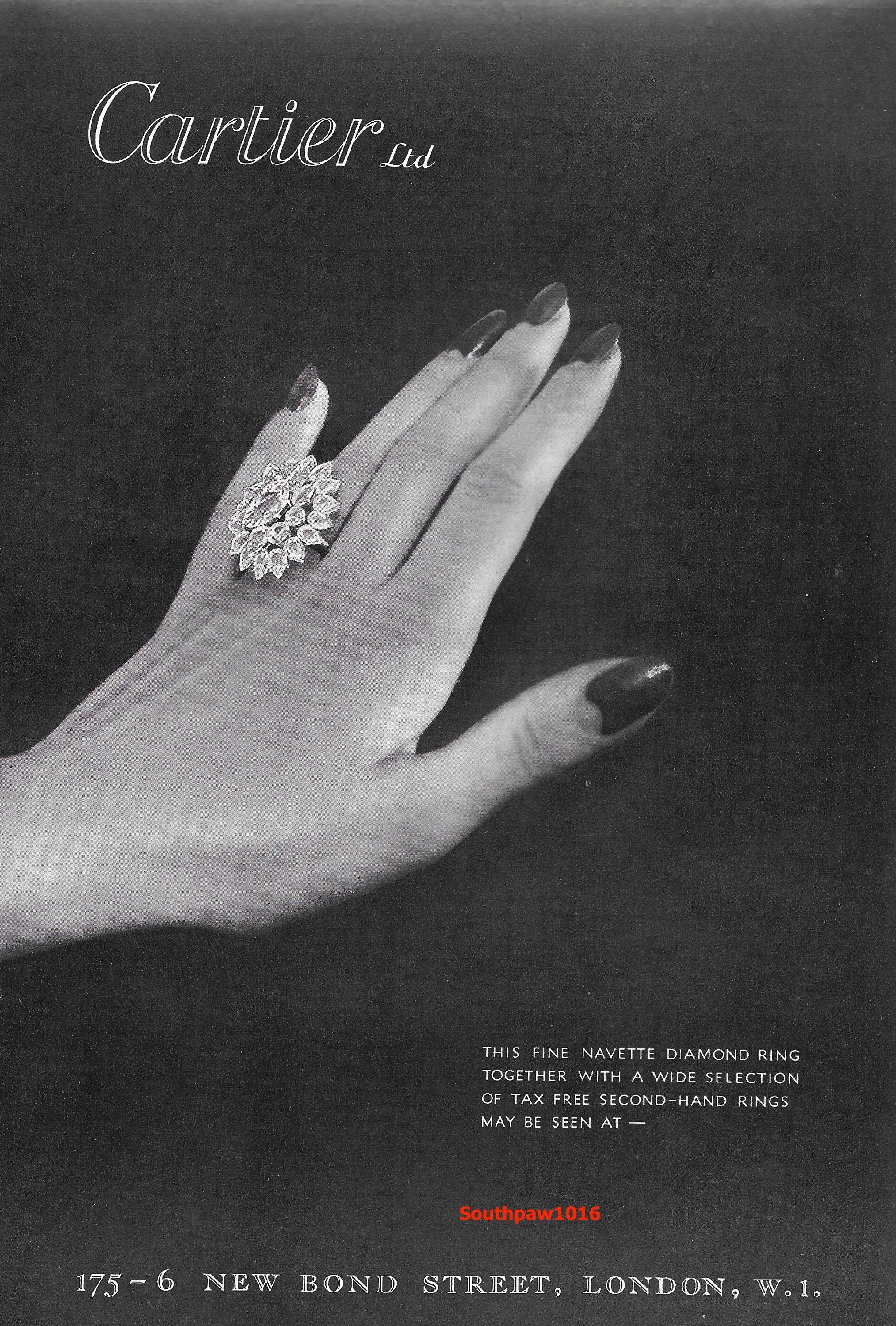 Vintage cartier diamond ring - Etsy 日本