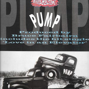 Aerosmith Poster Pump - Etsy