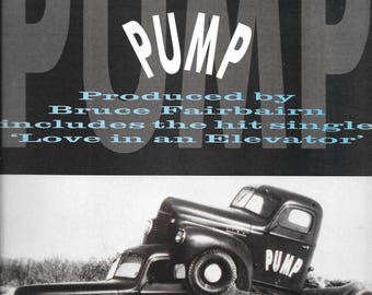 1989 Original Aerosmith 'pump' Album Release Music Industry