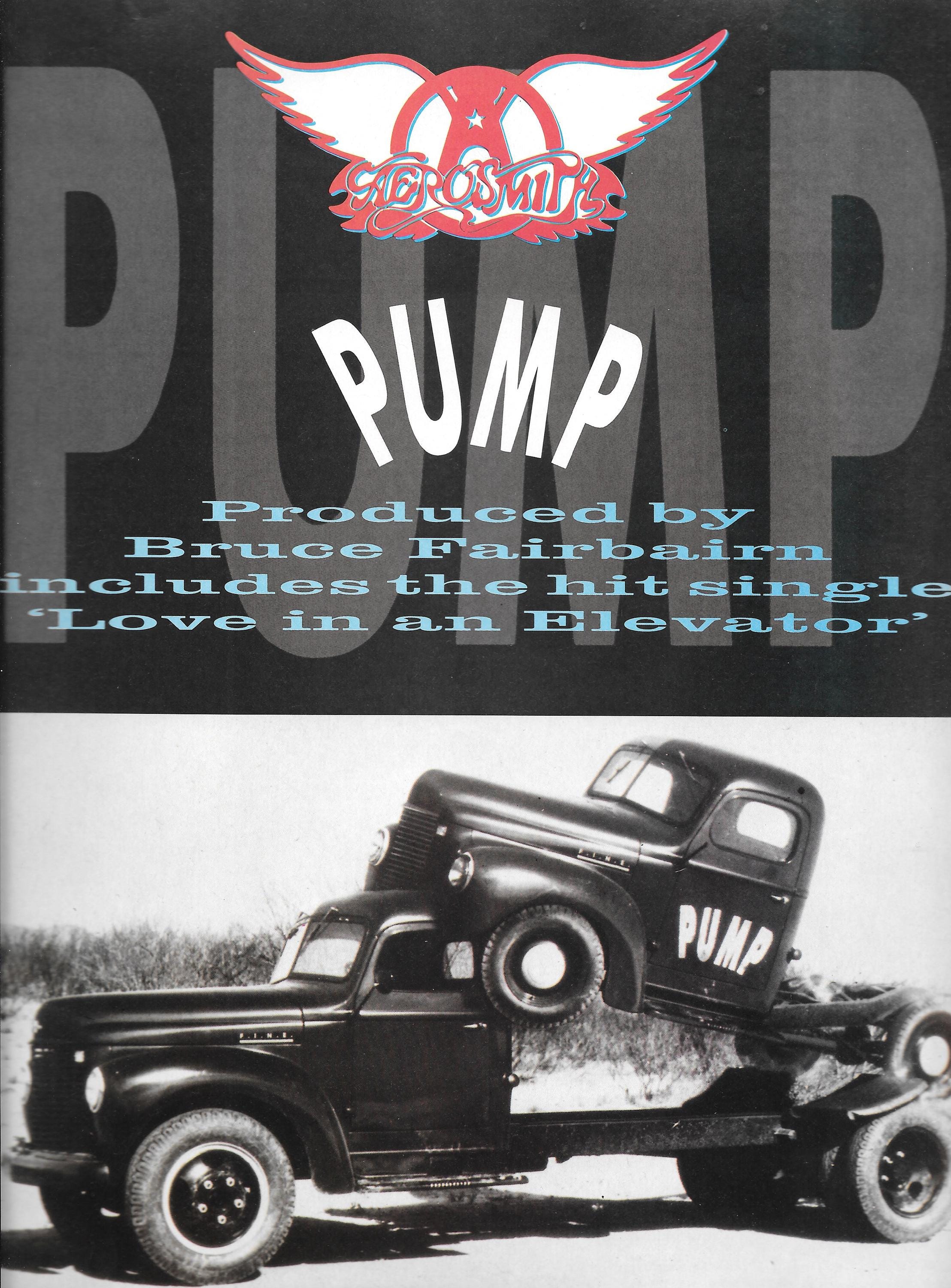 AEROSMITH『PUMP』大判ポスター AEROSMITH Pump Poster Print - prints4u
