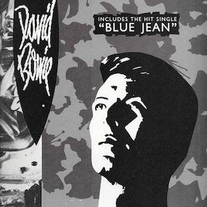 1984 David Bowie 'Tonight/Blue Jean' Plattenveröffentlichung Original Musik Industrie Werbe Print Werbung.