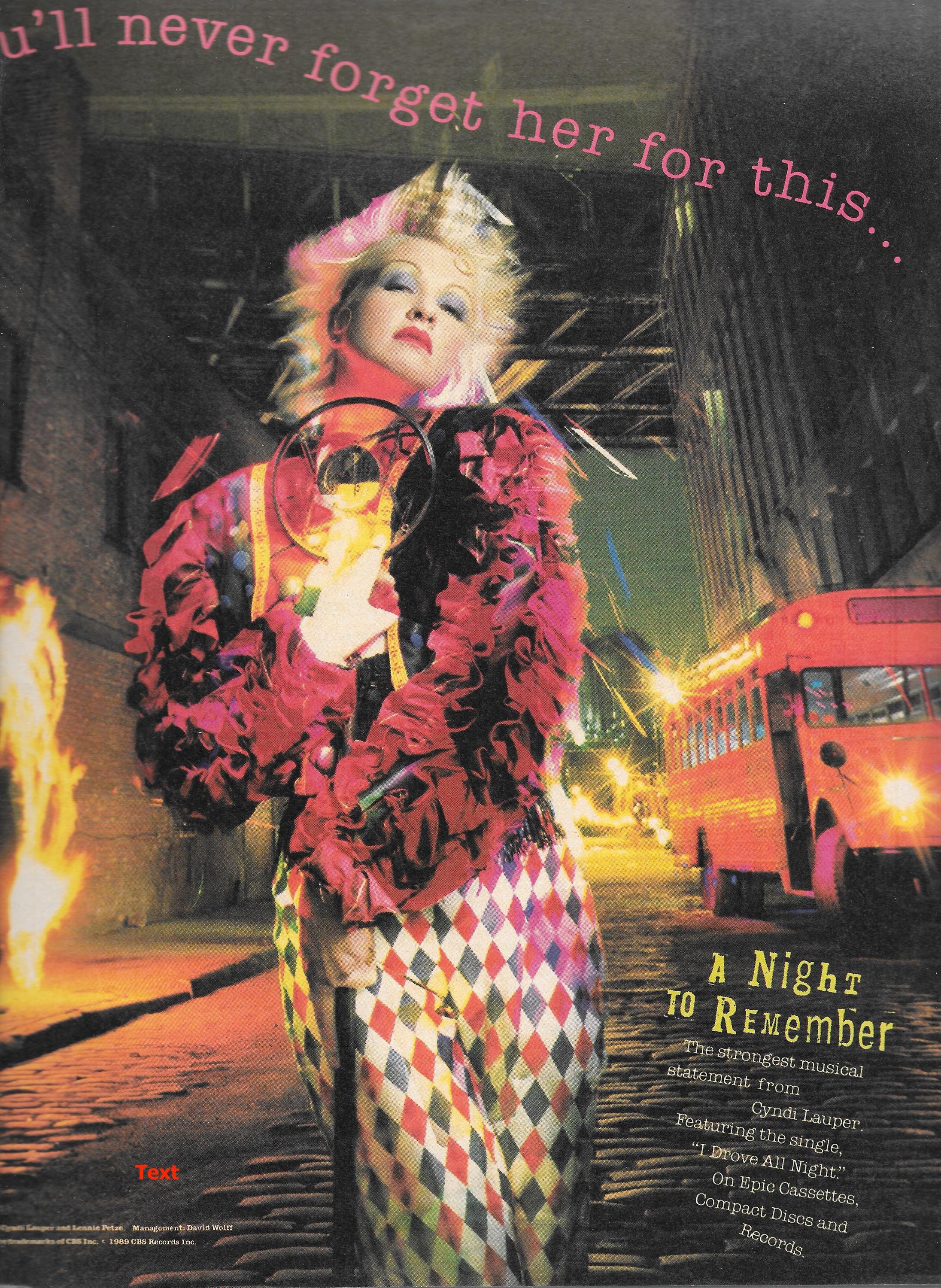 Cyndi lauper poster - Etsy 日本