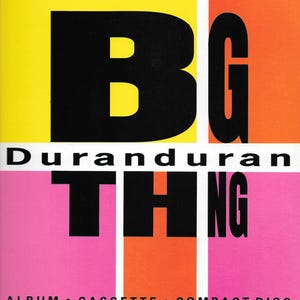 1988 Duran Duran &#39;Big Thing&#39; Original Album Release Music Industry Promotional Print Advertisement