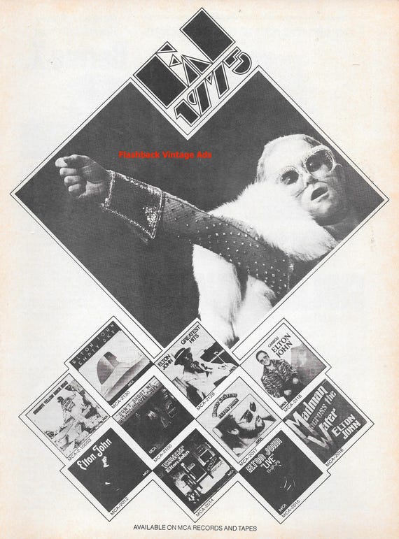 1975年オリジナル・エルトン・ジョン・アルバム・コレクションの 