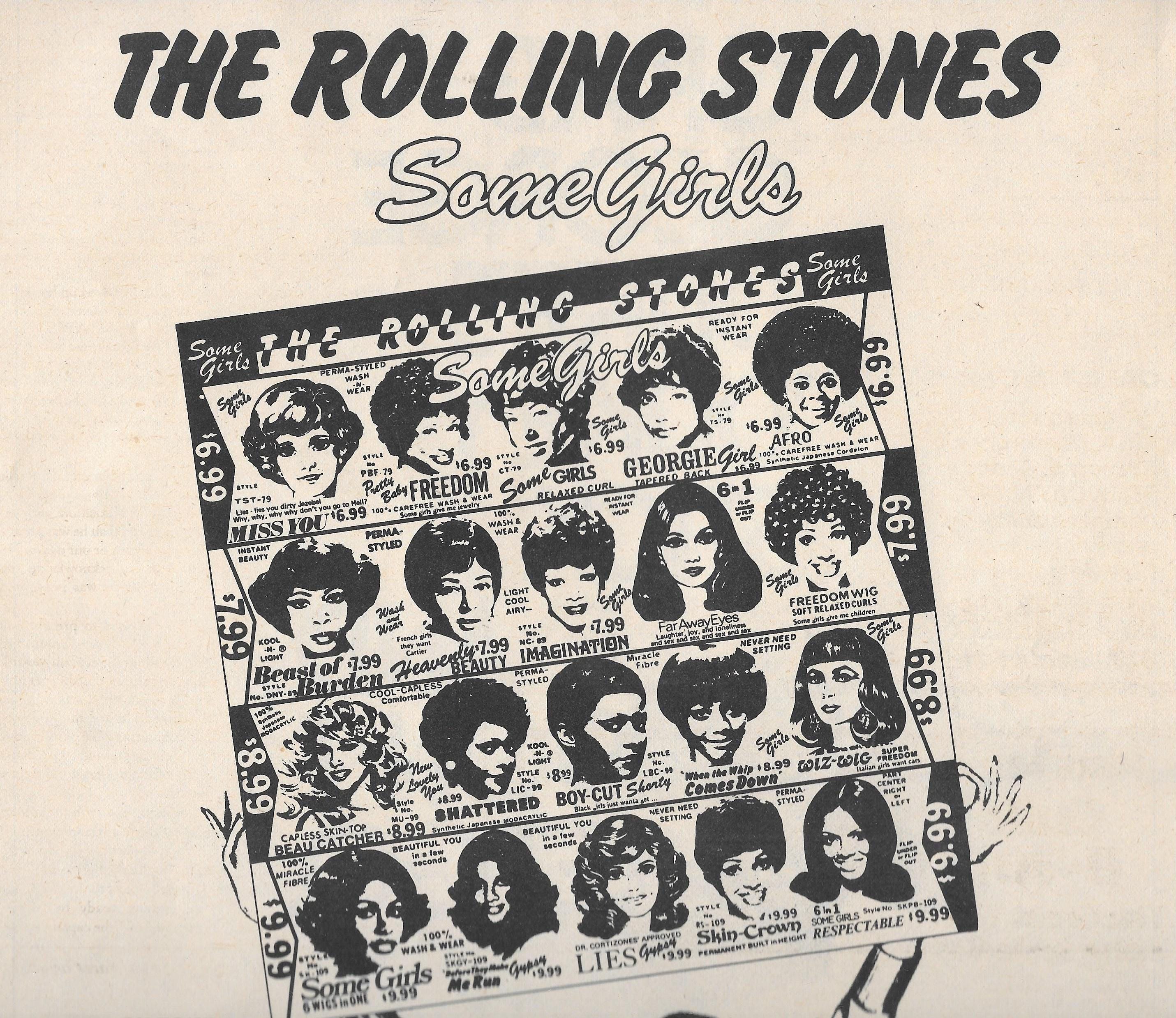 Rolling stones some girls poster - Etsy 日本