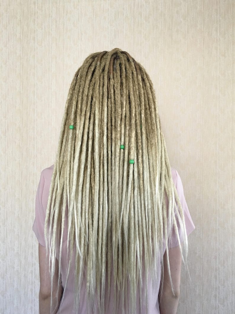 25 303 Crochet Ombre Dreads Full Set Double Ended Dreadlocks Etsy