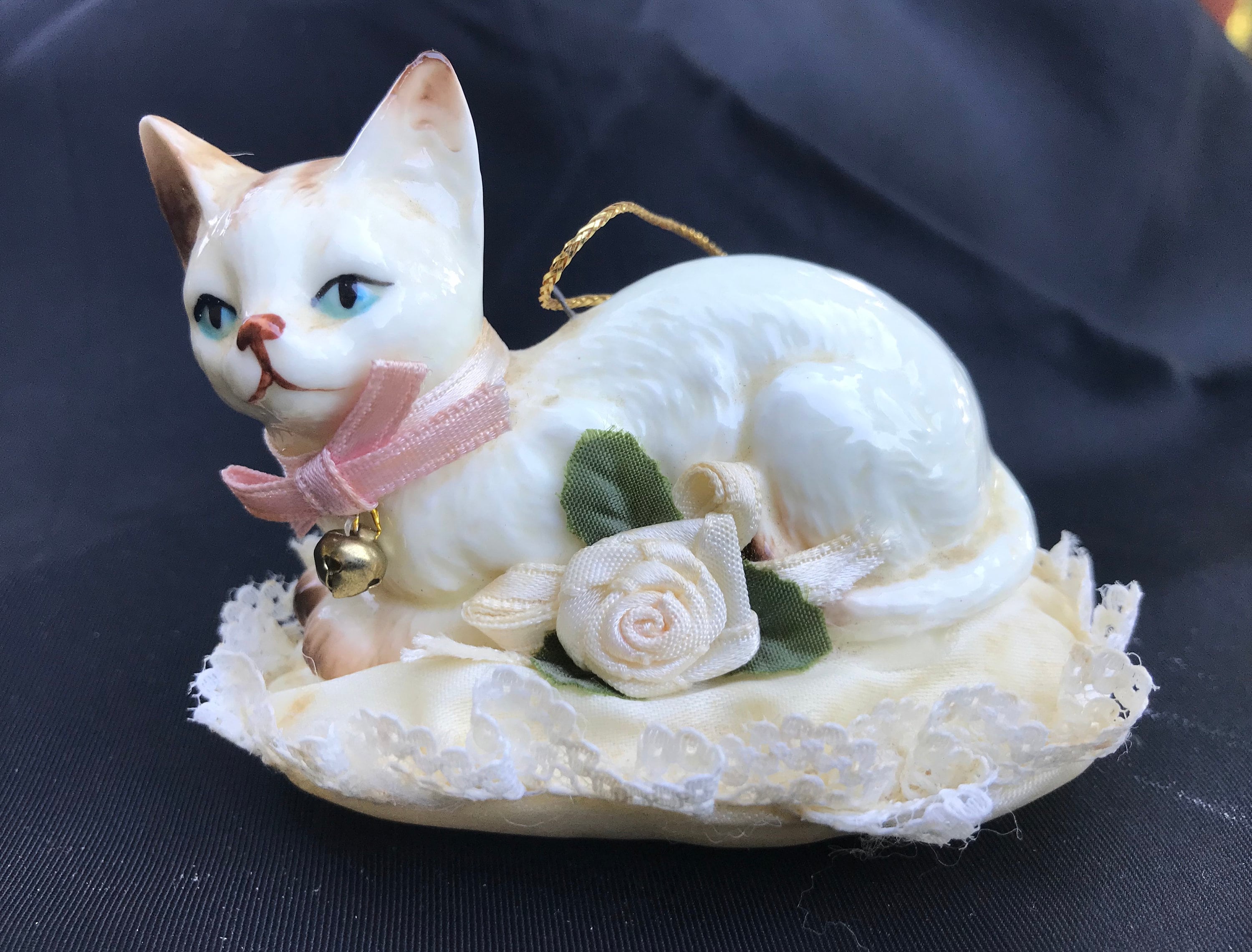 Vintage Cat Ornament Kurt Adler 1989 Etsy