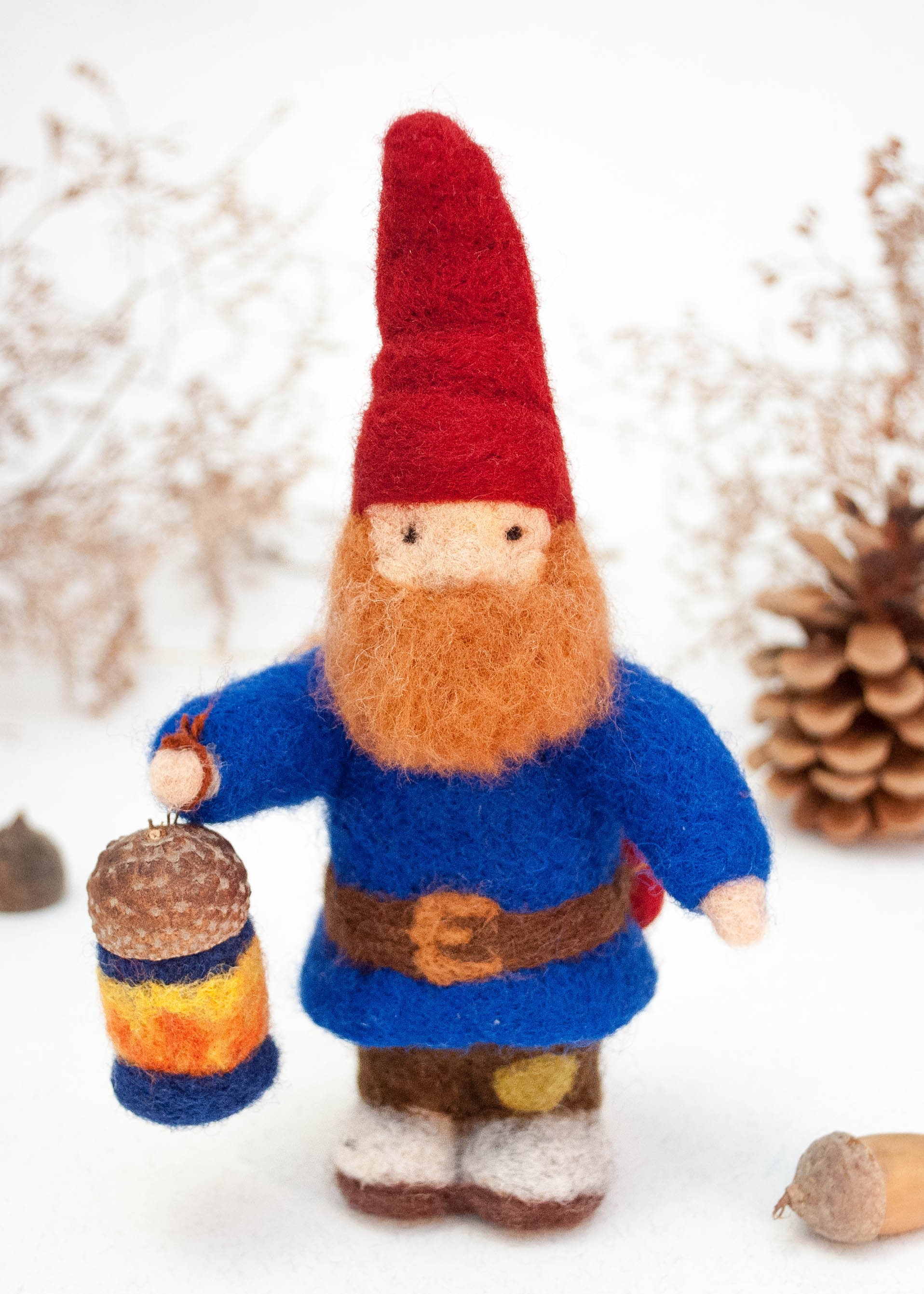 Needle felted woodland gnome Felt gnomes waldorf gnome Etsy