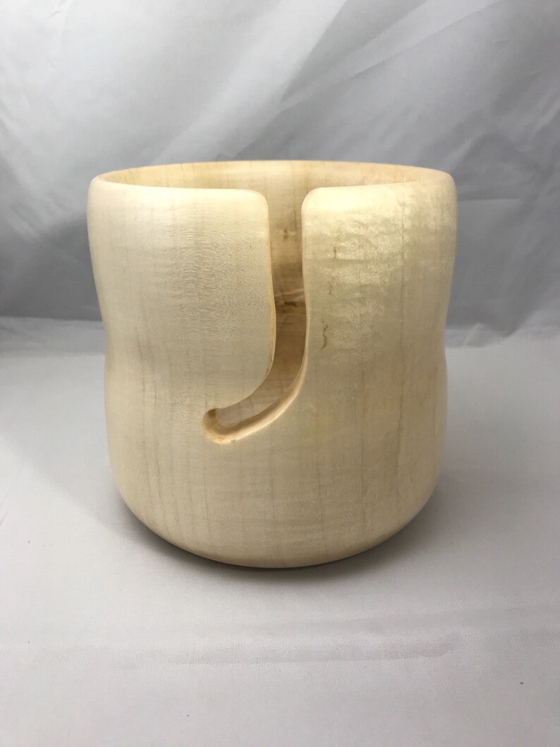 Silver Maple Yarn Bowl