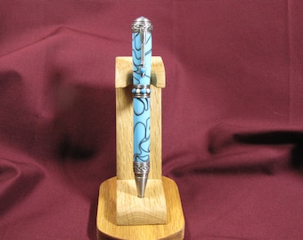 Southwest Antique Pewter Twist Pen