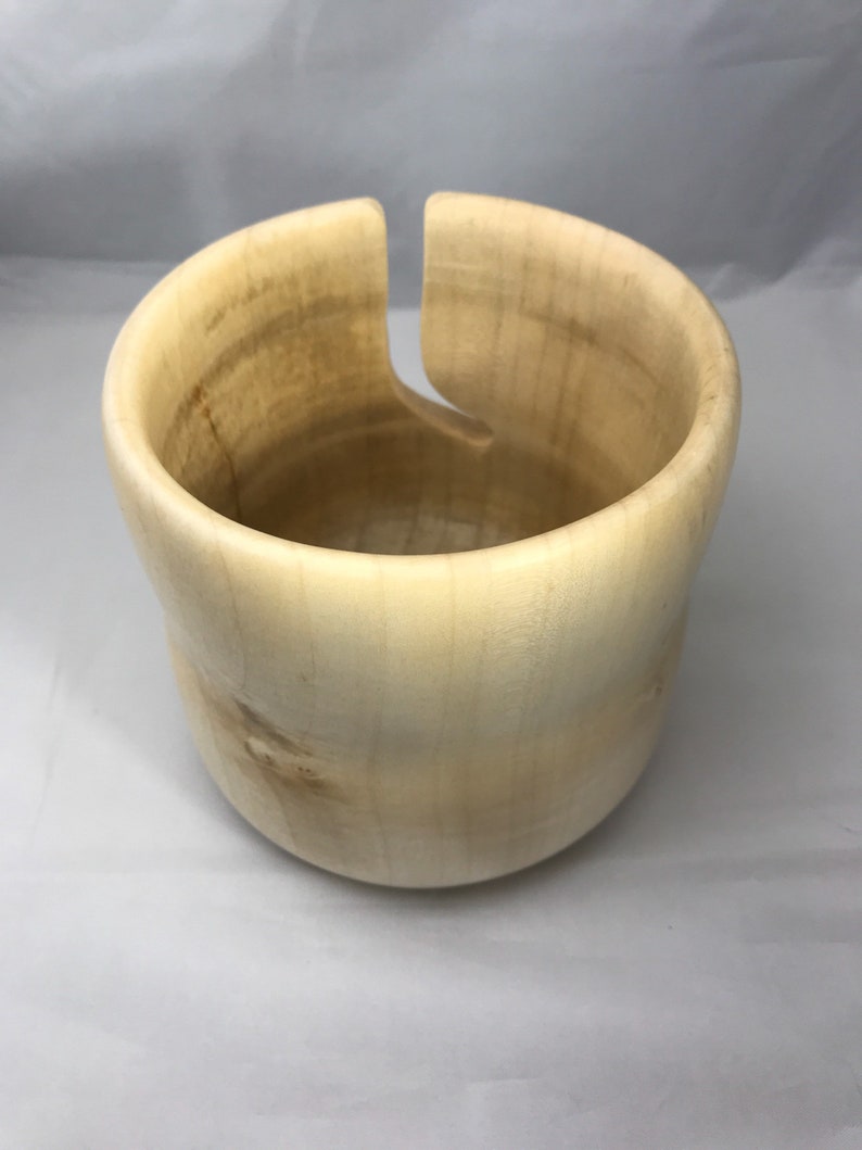 Silver Maple Yarn Bowl